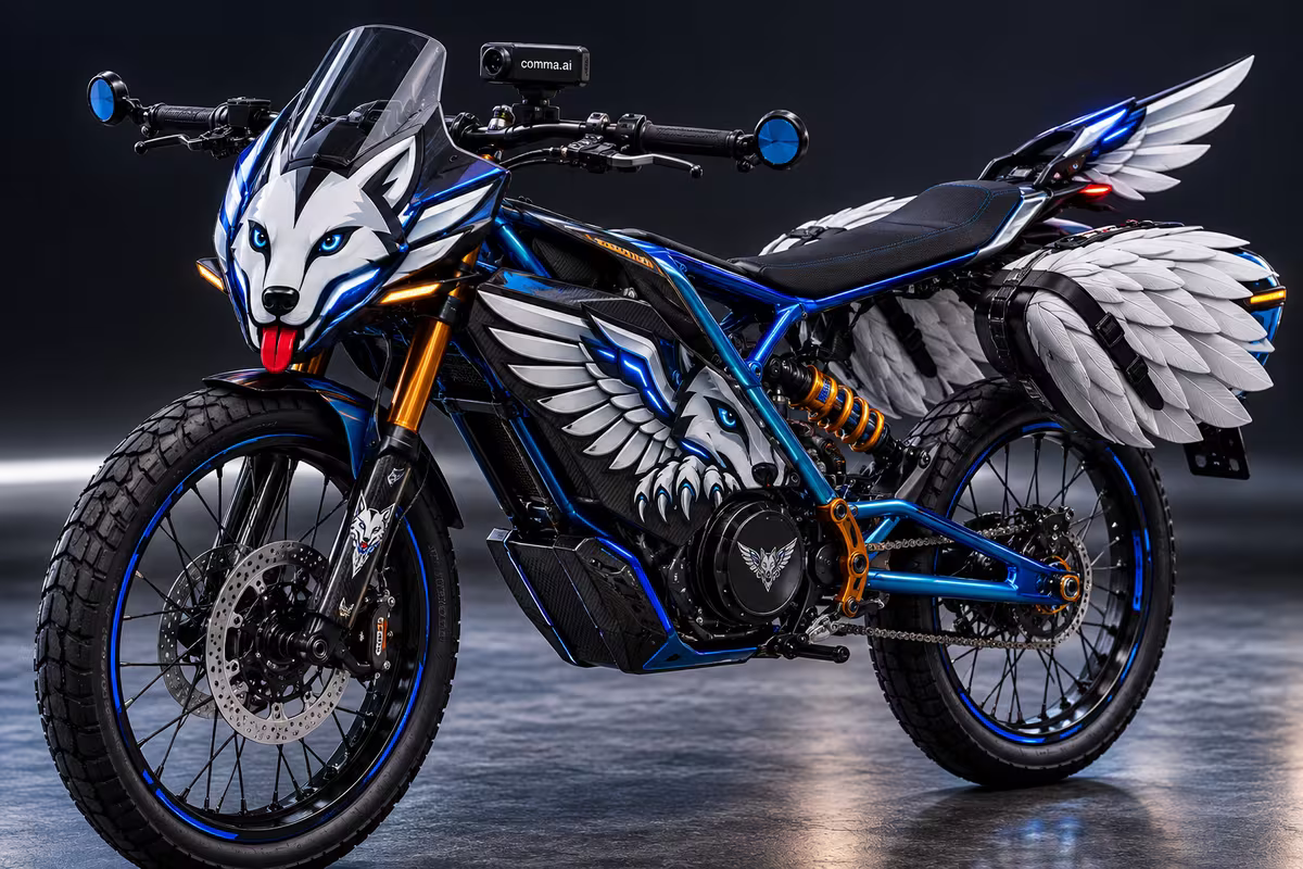 WOWLS! Zuun-Class hyper-light electric motorcycle