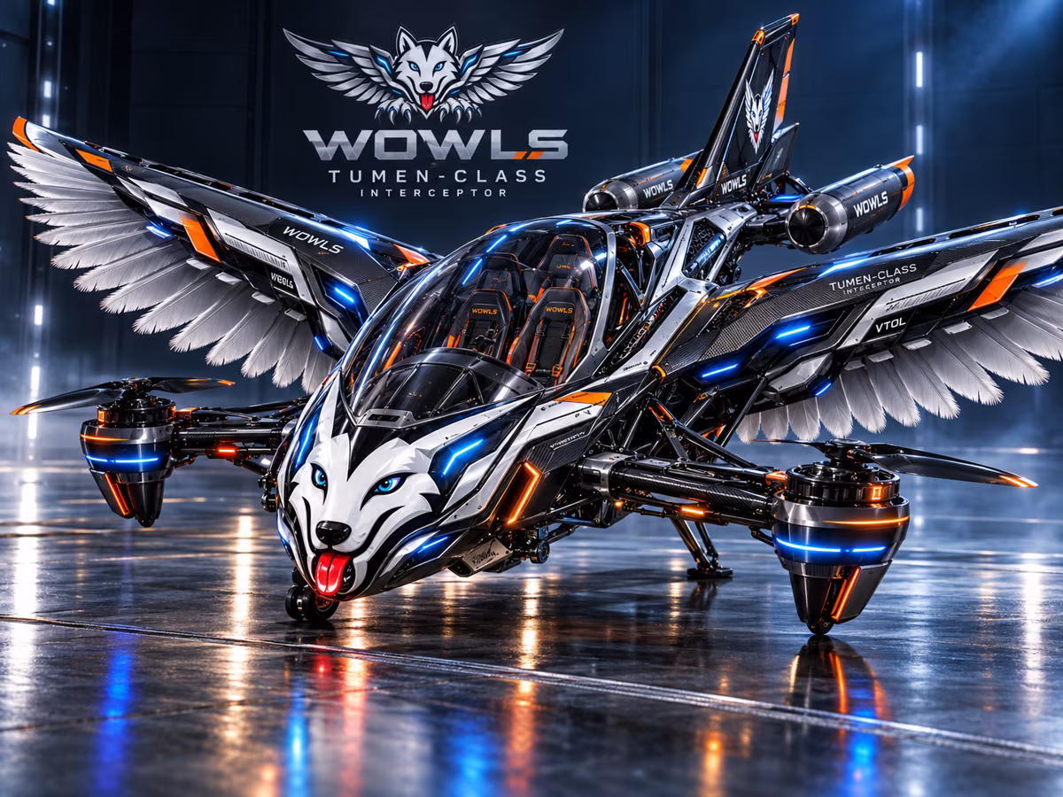 WOWLS! Tumen-Class VTOL interceptor concept